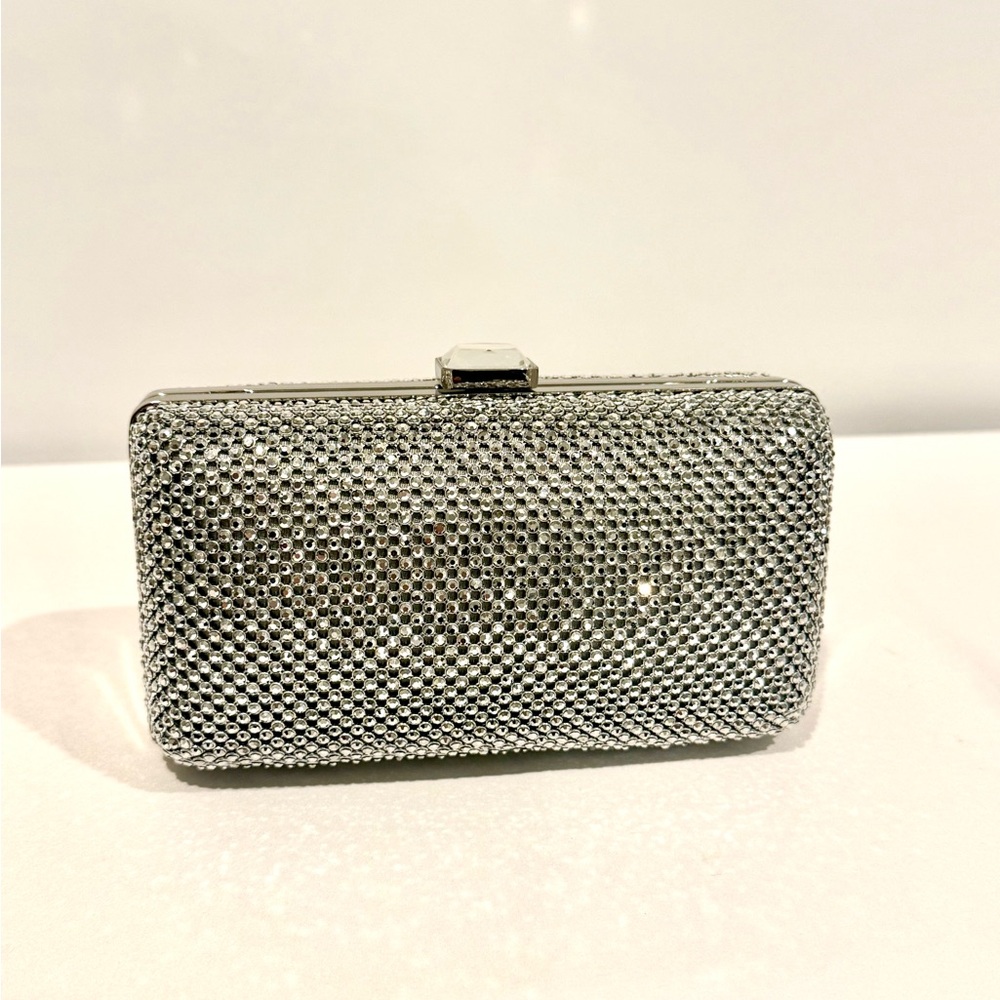 Sondra Roberts Rhinestone Box Clutch